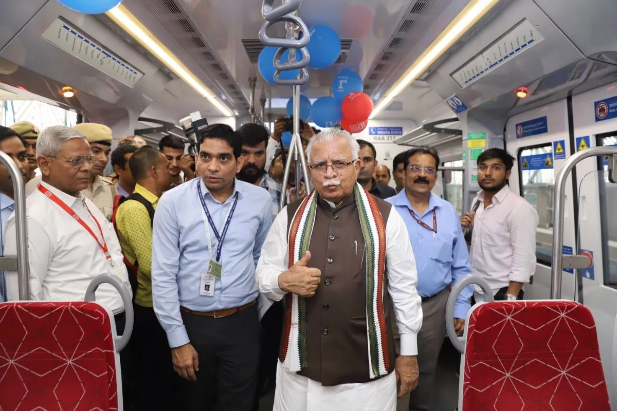 Manohar Lal marks one year of successful operation of India’s first RRTS