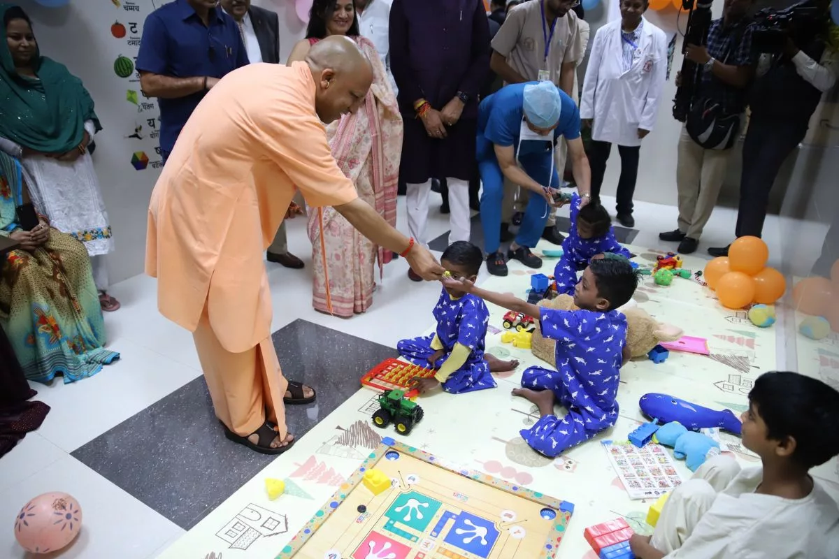 Advanced Paediatric Center taking concrete shape in UP : Yogi