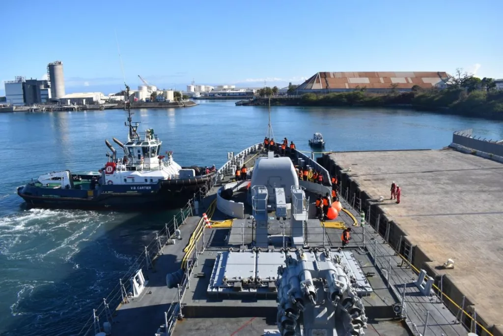 INS Talwar, Docked, India-France Navel Collaboration