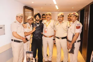 Punjabi singer Diljit thanks Delhi police for security arrangements during his concert