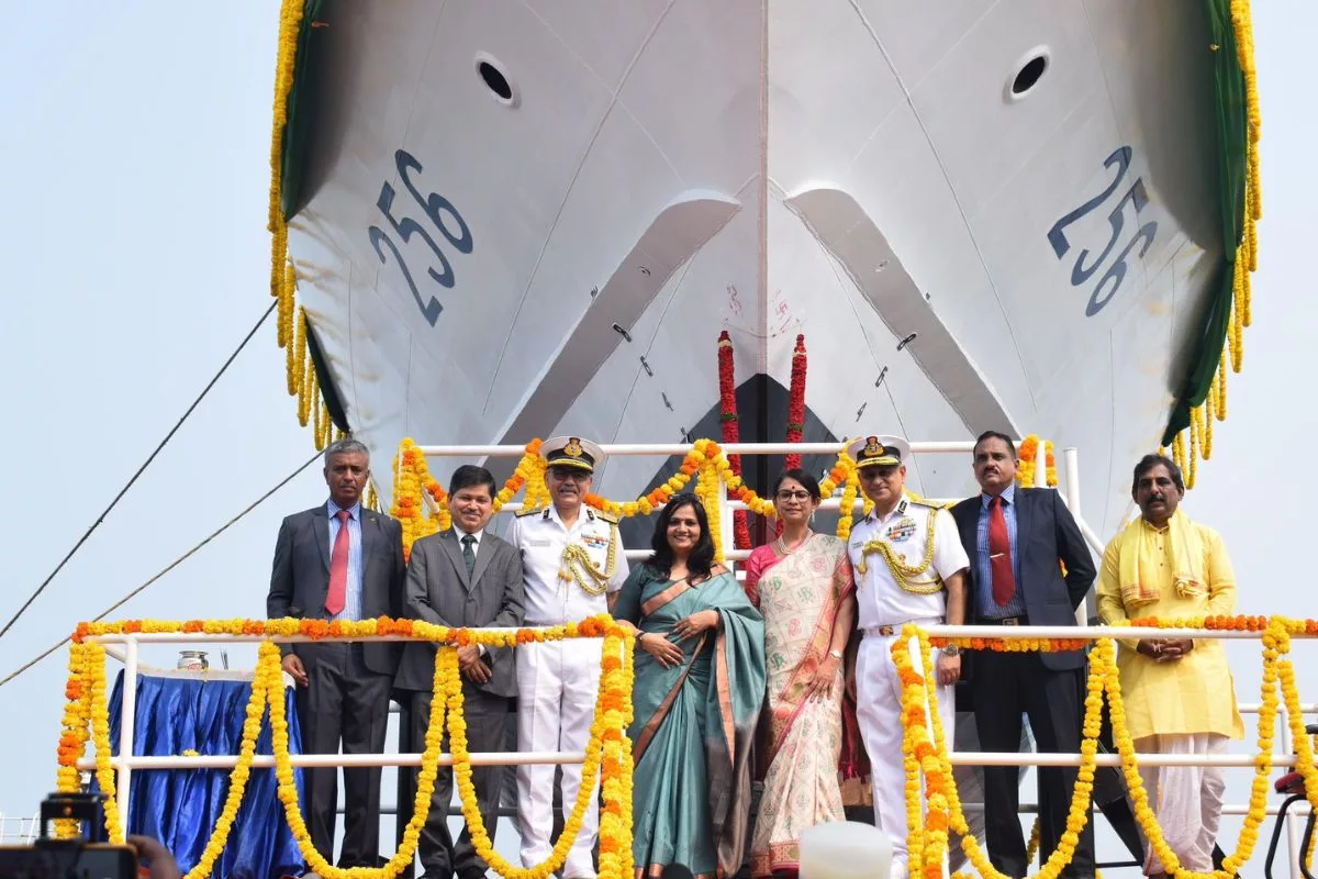 Indian Coast Guard launches indigenous FPVs ‘Adamya’ and ‘Akshar’ to bolster maritime security