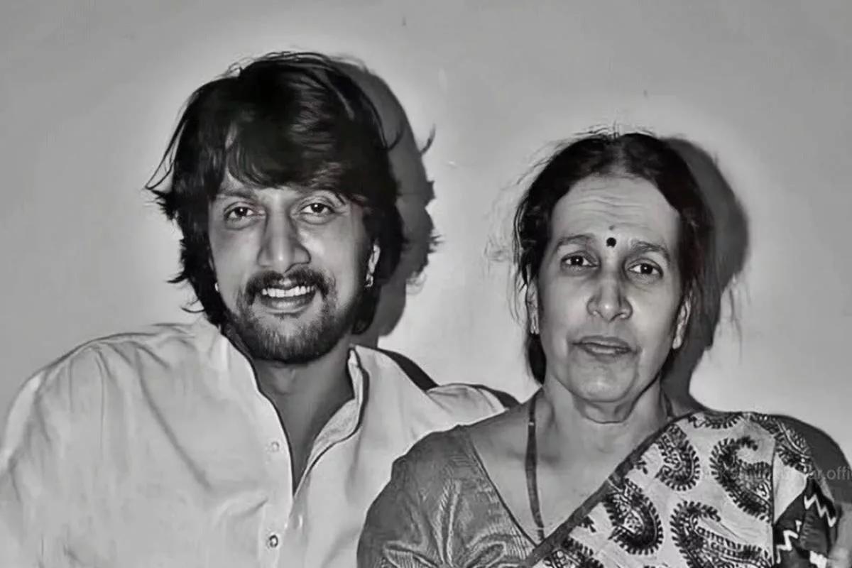 Kichcha Sudeep’s mother Saroja Sanjeev passes away at 86