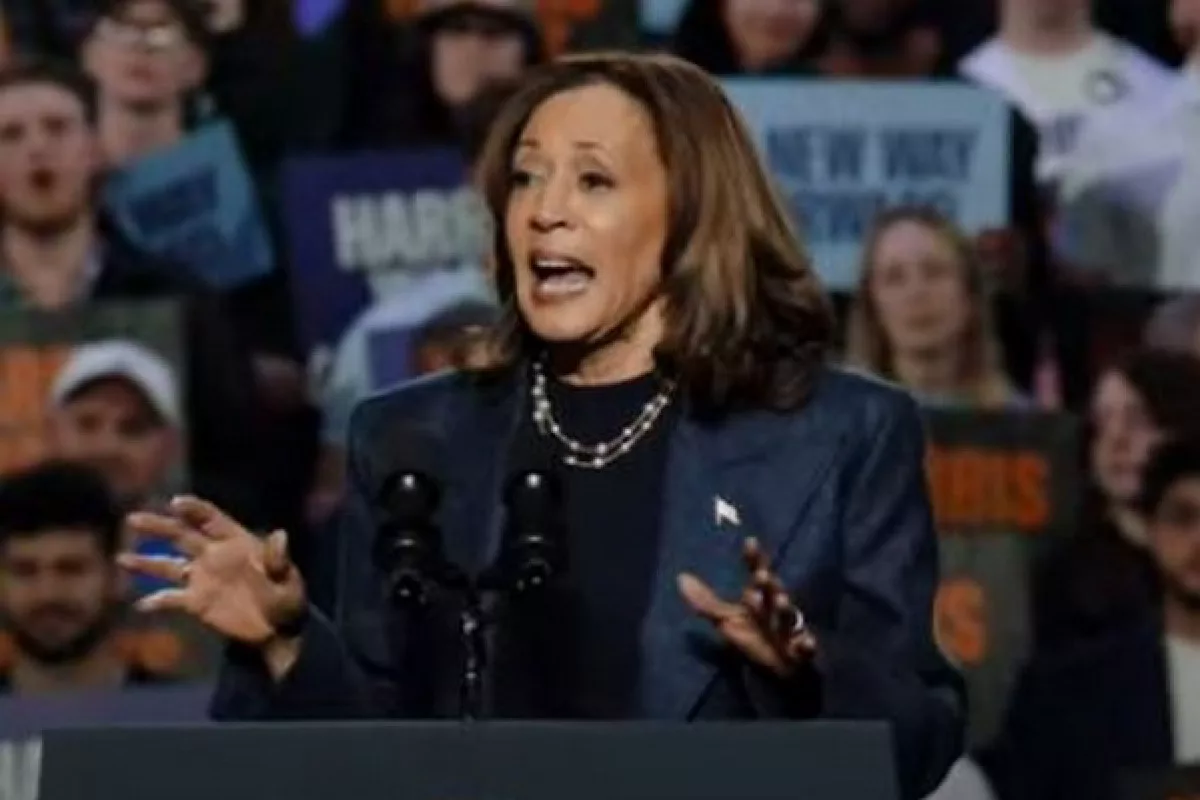 Kamala Harris vows end to Gaza war, lower healthcare costs, protect reproductive freedom at Michigan rally