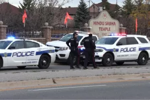 Canadian police arrest main Khalistan protest organiser in connection with Nov 3 Hindu temple attack