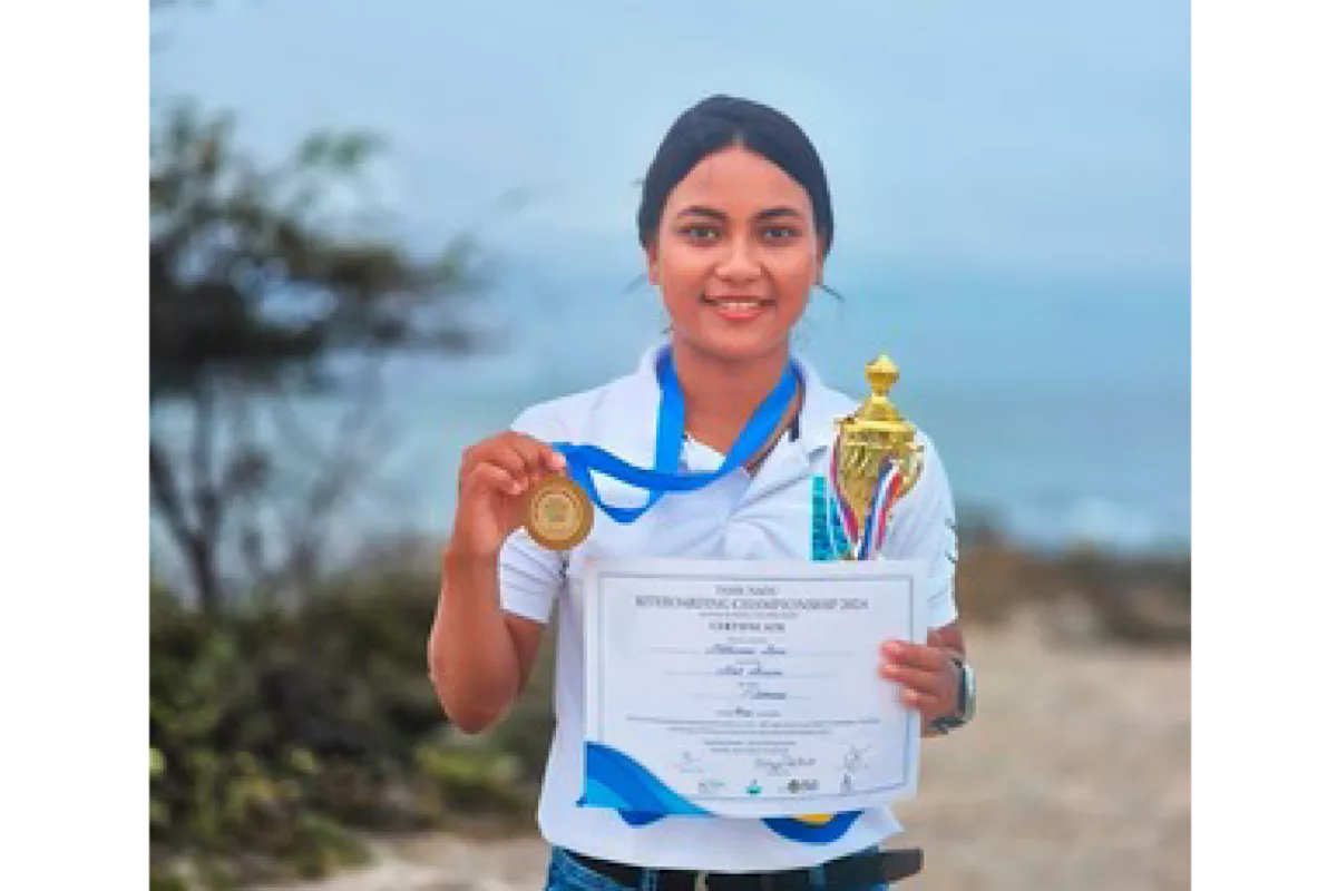 Nikhamoni Bora becomes Assam’s first certified female sailor