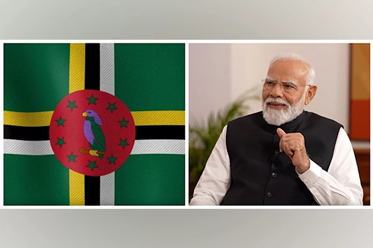 PM Modi holds bilateral talks with Dominica PM Roosevelt Skerrit in Georgetown