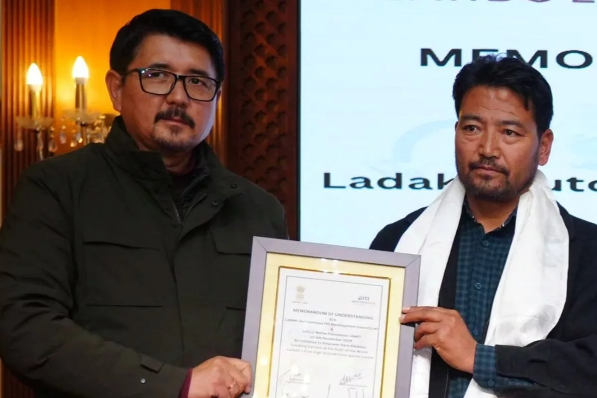 World’s first high-altitude para sports centre being established in Ladakh