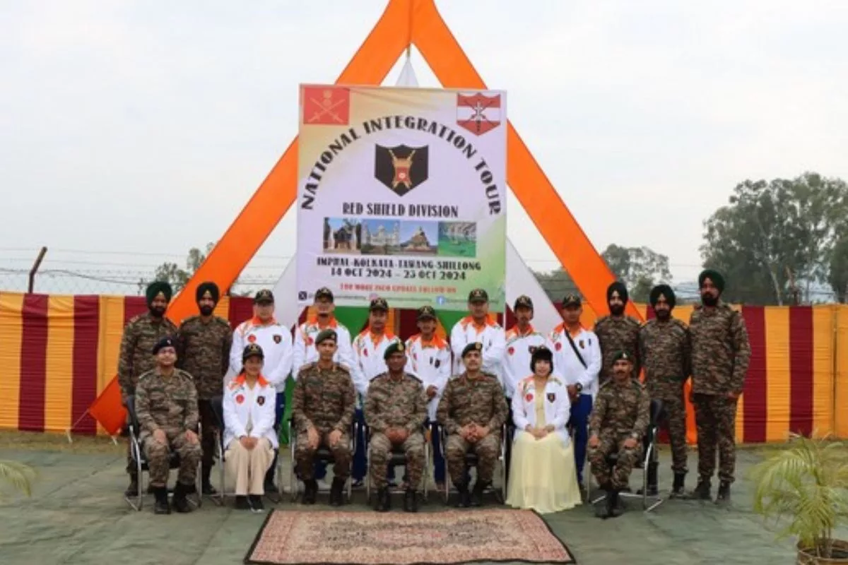 National Integration Tour for Arunachal Pradesh students concludes at Chandimandir Military Station