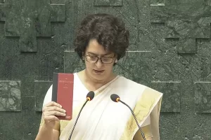 With Priyanka Gandi’s oath, all three Gandhis now in Parliament