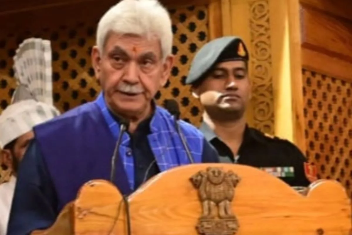 All efforts will be made for restoration of J&K’s statehood: LG Manoj Sinha