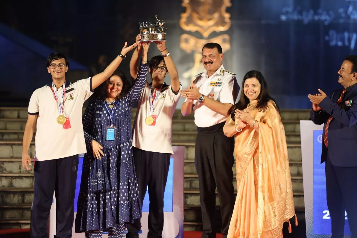 Jaipur’s Jayashree Periwal High School wins Indian Navy’s THINQ 2024