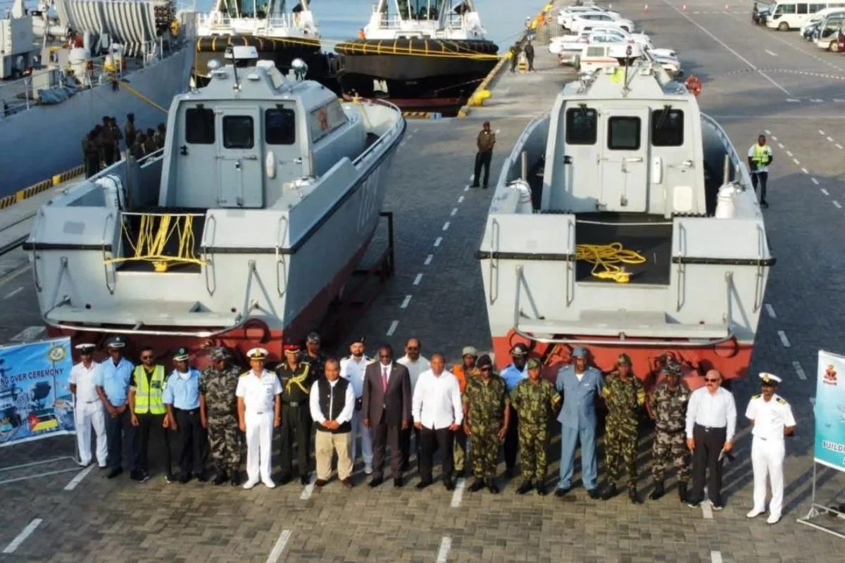 India gifts fast interceptor boats to Mozambique to strengthen maritime security