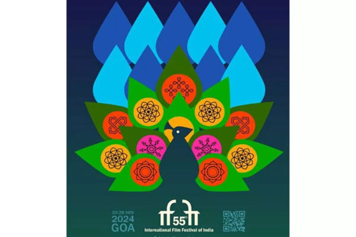 IFFI-2024 celebrates India’s cultural diversity with New Peacock Logo