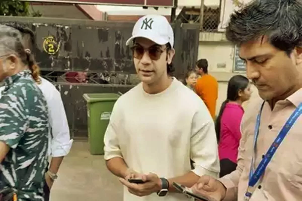 RajKummar Rao sets an early example by casting his vote