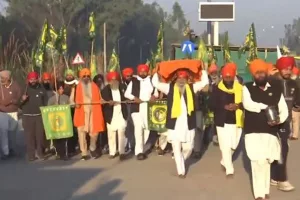 Farmers gather at Shambu border to begin protest march to Delhi, want implementation of 12 demands charter