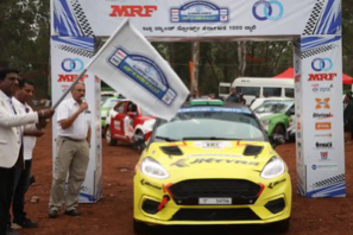 All eyes on hattrick-seeking Gaurav Gill as K1000 rally flags off