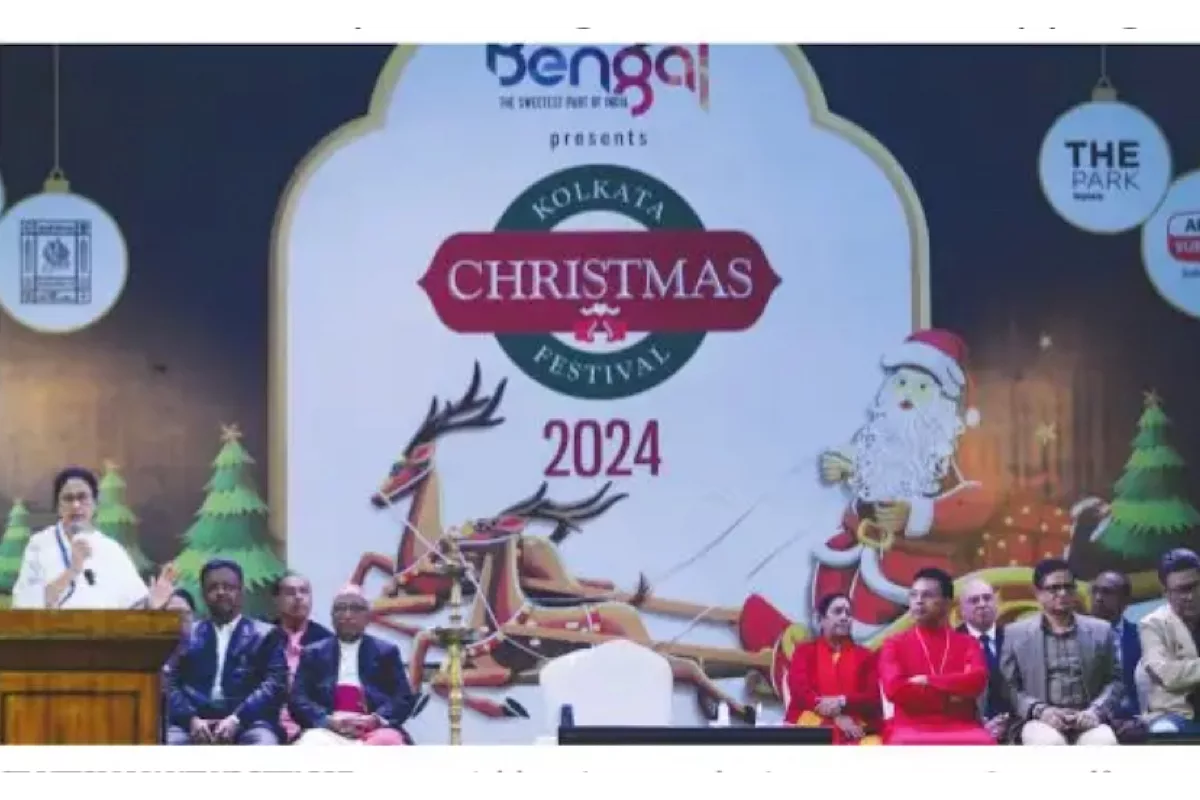 CM Mamata Banerjee kicks off Kolkata Christmas Festival