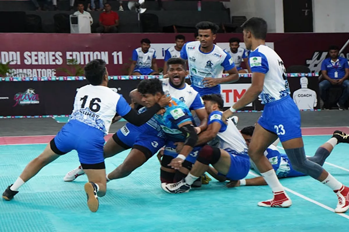 Yuva Kabaddi Series: Chandigarh Chargers win big; solidify their position at top