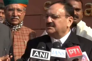 Nadda accuses Congress of disrespecting VP Dhankhar, questions Sonia’s ties with Soros