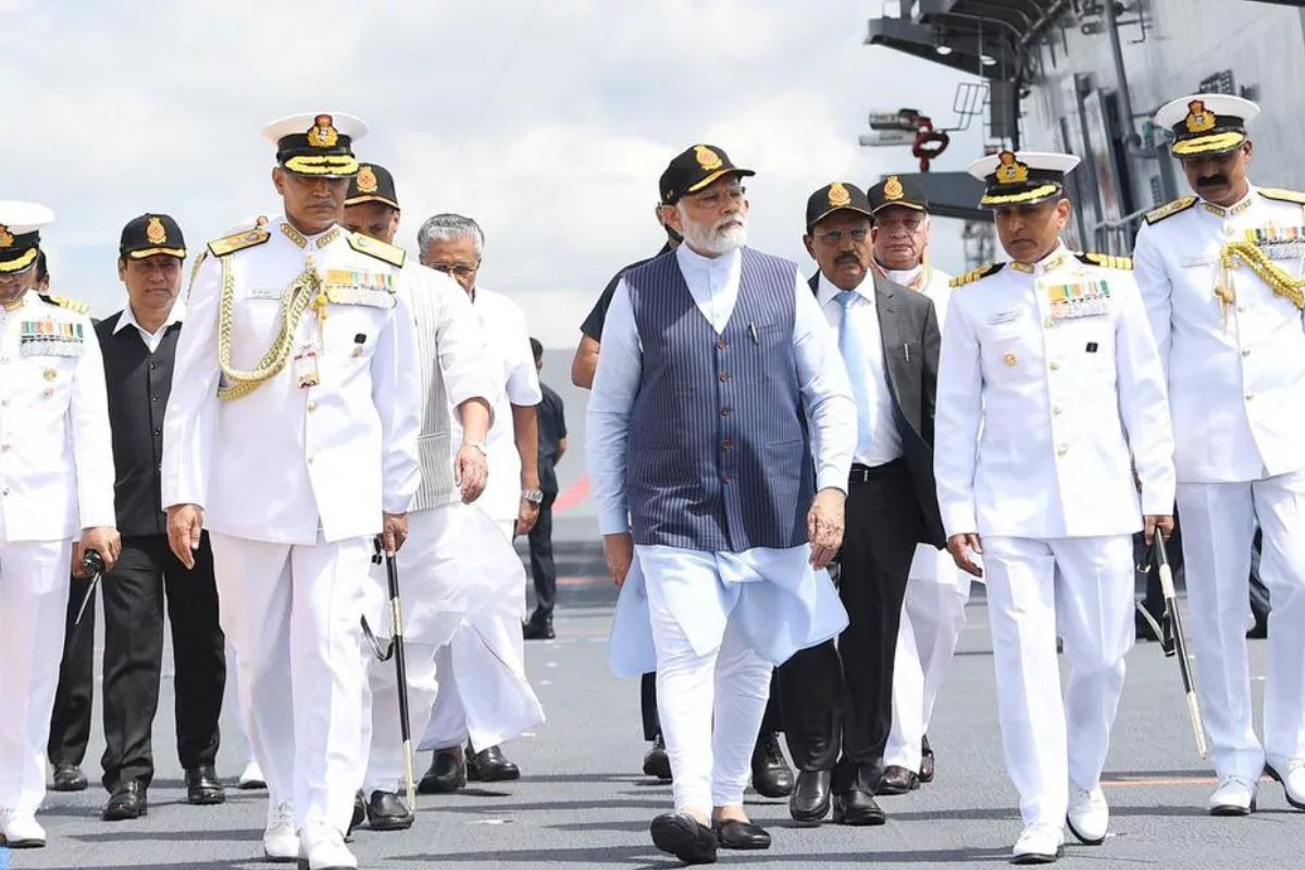 Navy Day: PM Modi greets “valiant personnel” of Indian Navy, hails their courage and dedication