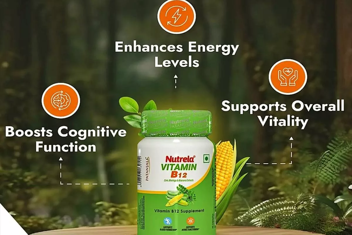 Patanjali Nutrela Vitamin B12: Your daily dose of energy and wellness