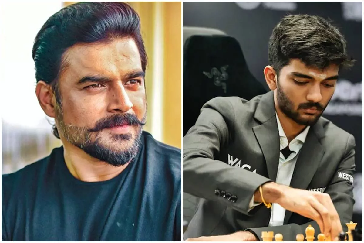 R Madhavan celebrates Gukesh D’s historic chess triumph