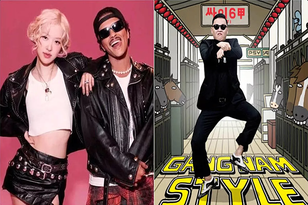 BLACKPINK’s Rosé and Bruno Mars beat PSY’s ‘Gangnam Style’s 12-year record with ‘APT’