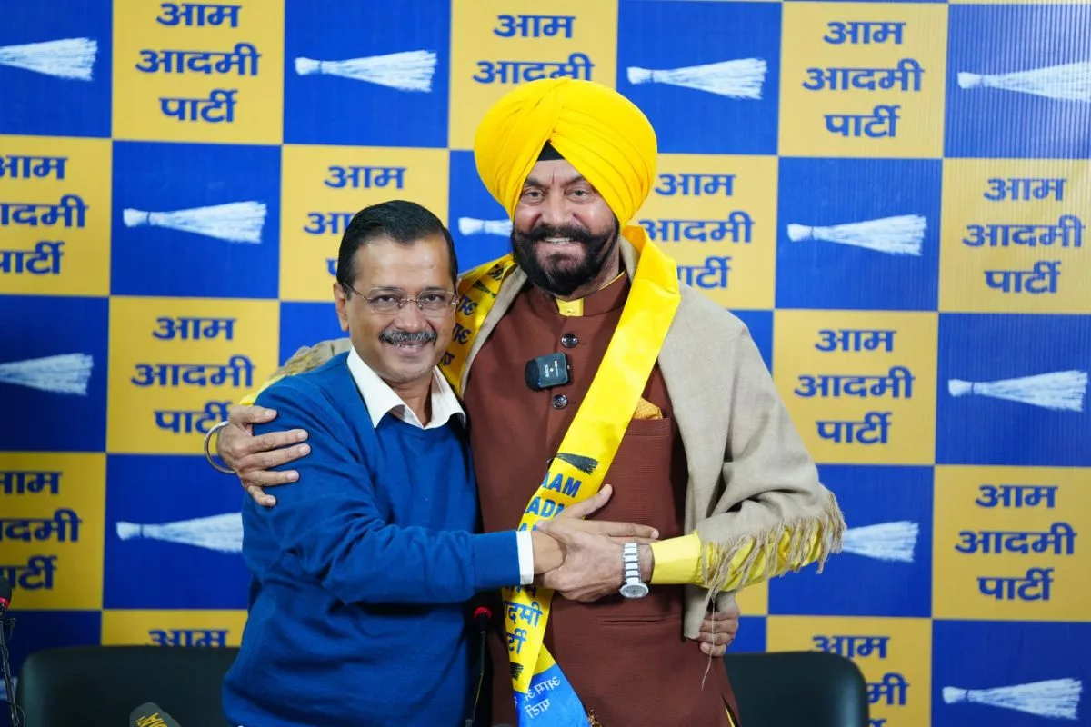 Padma Shri awardee and former MLA Jitender Singh ‘Shunty’ joins AAP ahead of Delhi assembly polls