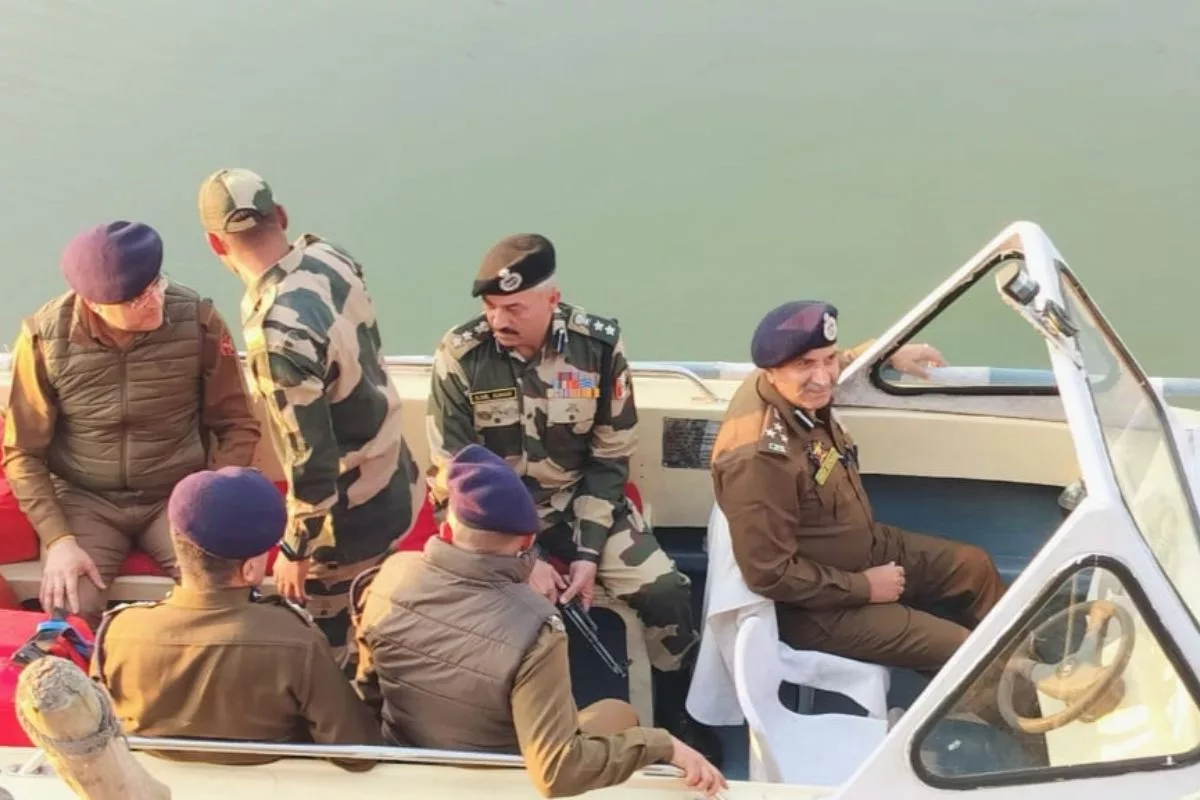 Patrolling along Indo-Pak border in Jammu