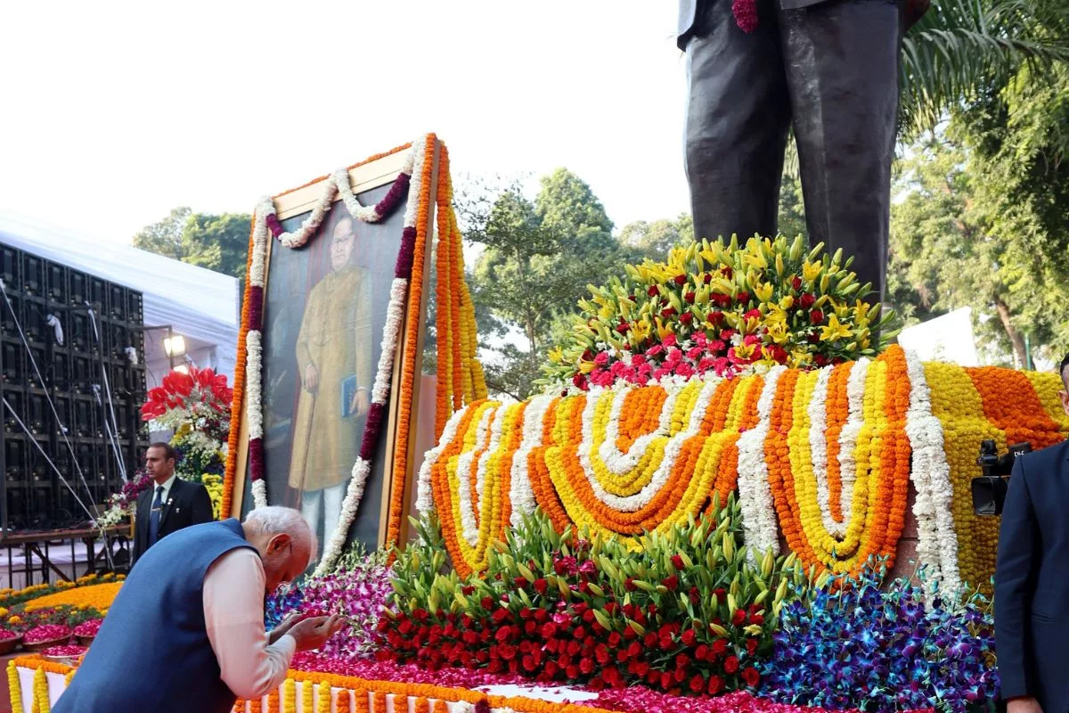 V-P Dhankhar, PM, other leaders pay tribute to Dr Ambedkar on his 69th Mahaparinirvan Diwas