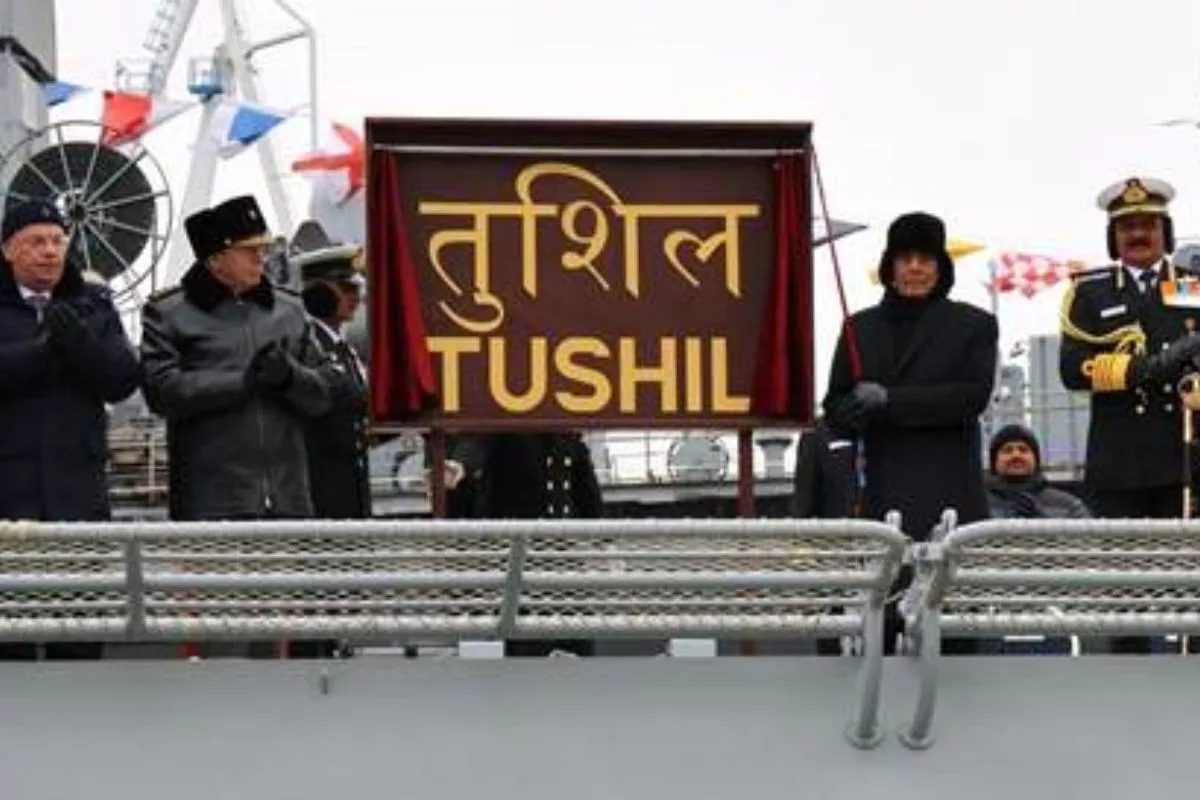 INS Tushil commissioned into Indian Navy