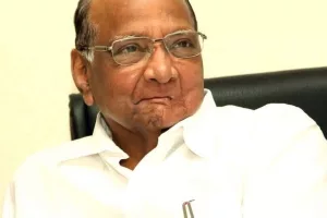 Ajit Pawar meets Sharad Pawar on his 84th birthday