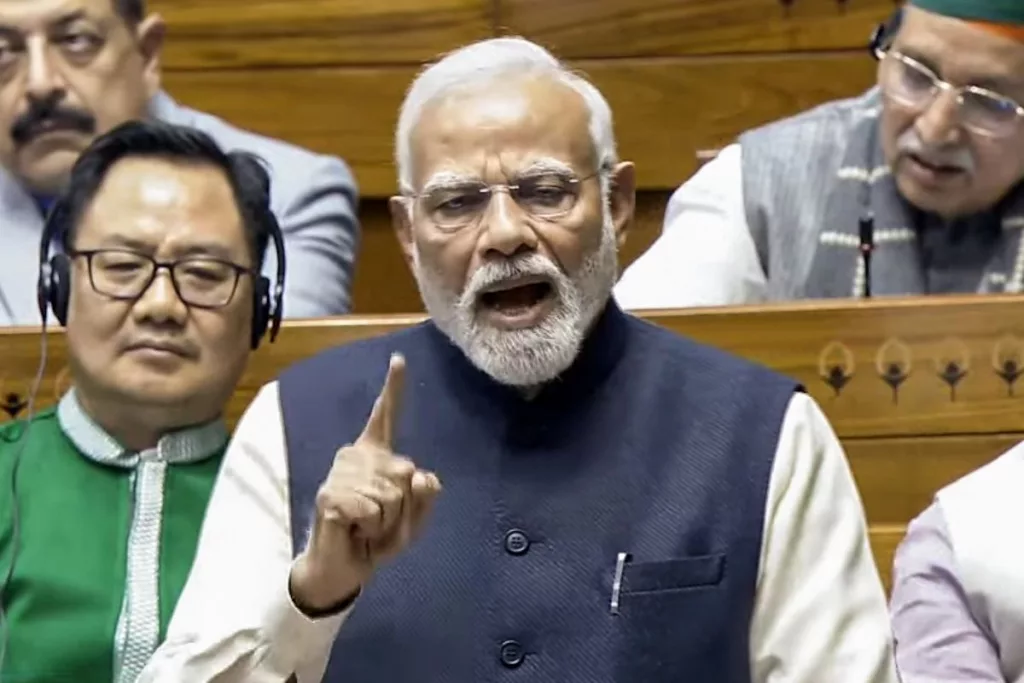 PM Modi, Amit Shah, Ambedkar