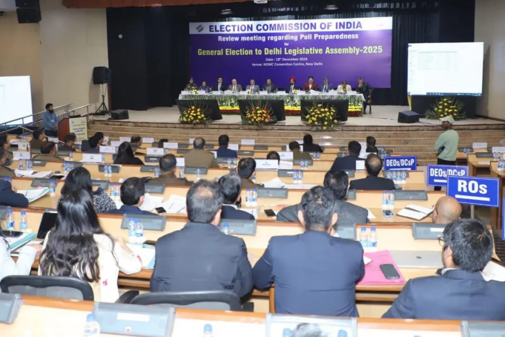 EC, Reviews, Delhi Polls, Preparation