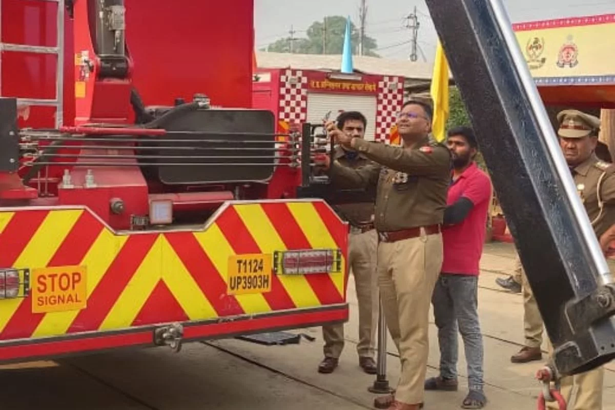 State-of-the-art multi-disaster response vehicle deployed at Mahakumbh