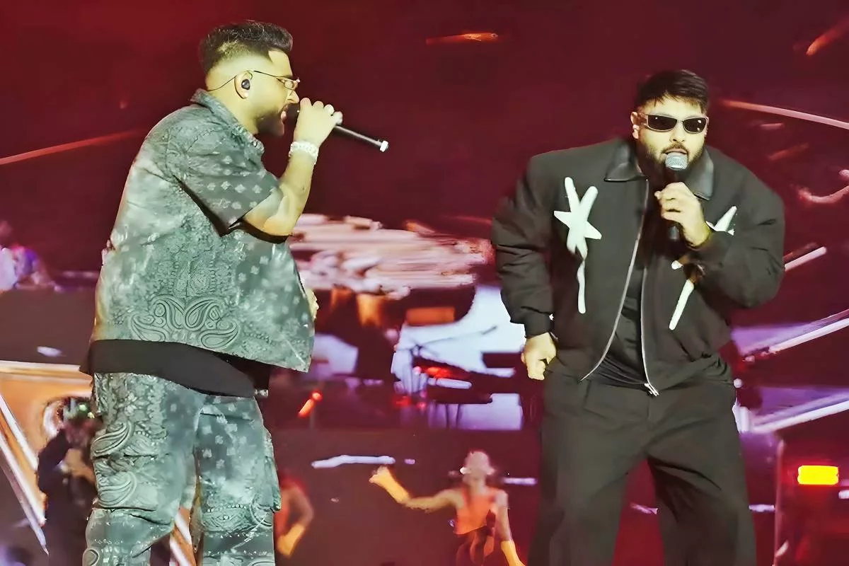 Karan Aujla rocks Gurugram with Badshah, KR$NA, Varun Dhawan