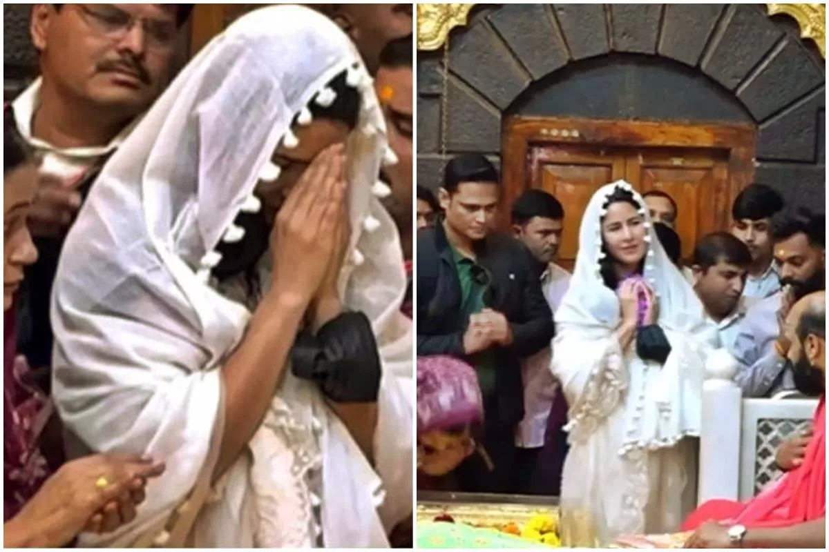 Katrina Kaif visits Shirdi Sai Baba with mother-in-aw Veena Kaushal