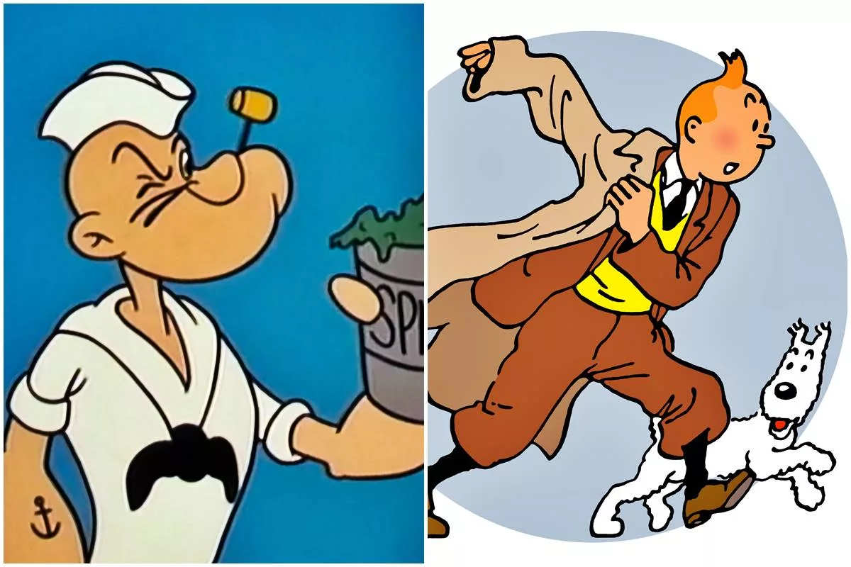 Popeye and Tintin to break free from copyright and enter public domain