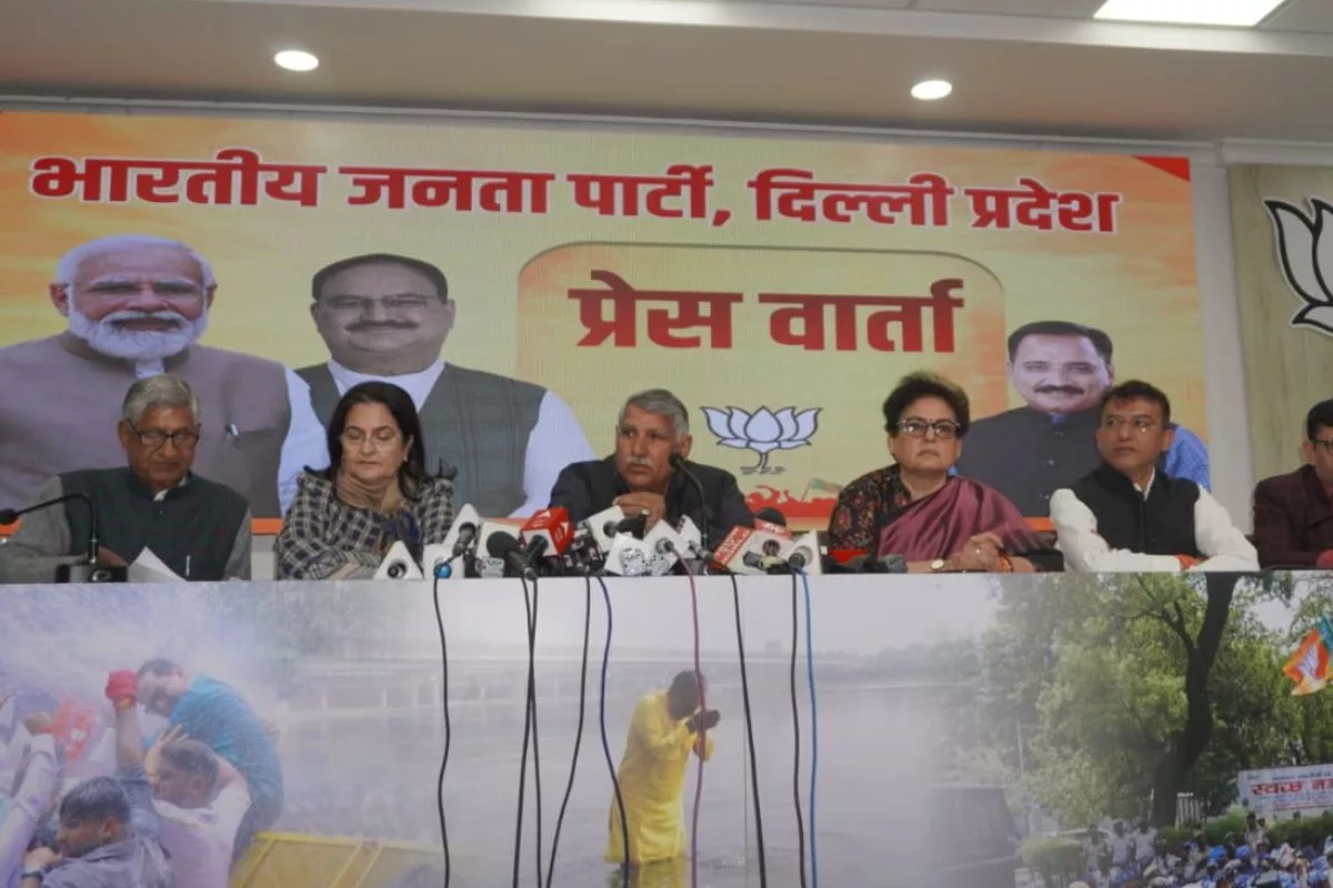 Kejriwal’s accusations over Yamuna water ‘baseless’ & ‘misleading’, he must apologize: Haryana BJP leaders