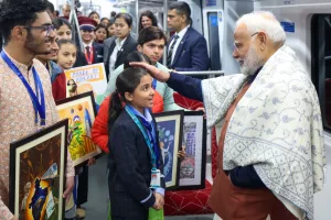 Delhi gets its first Namo Bharat connectivity, PM Modi takes train ride