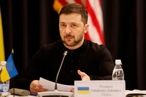 Zelensky holds military cabinet meeting in Kharkiv ahead of talks with US officials in Saudi Arabia tomorrow