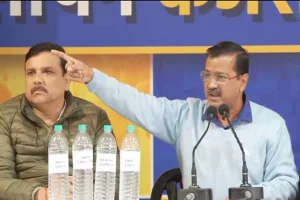 Kejriwal slams CEC Rajiv Kumar over Yamuna water poisoning row: “He wants a job after retirement”