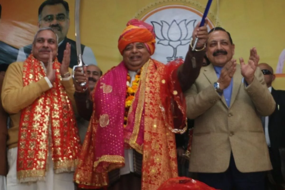 Sat Sharma unanimously elected J&K BJP chief