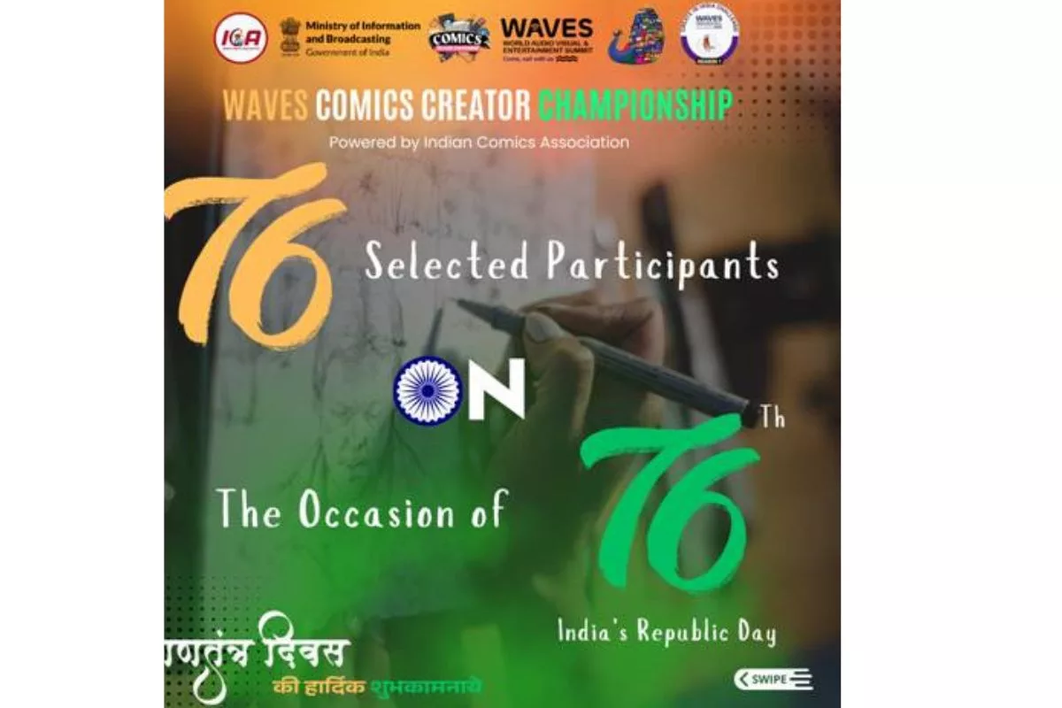 WAVES Comics Creator Championship celebrates India’s diversity with 76 semi-finalists from 50 cities