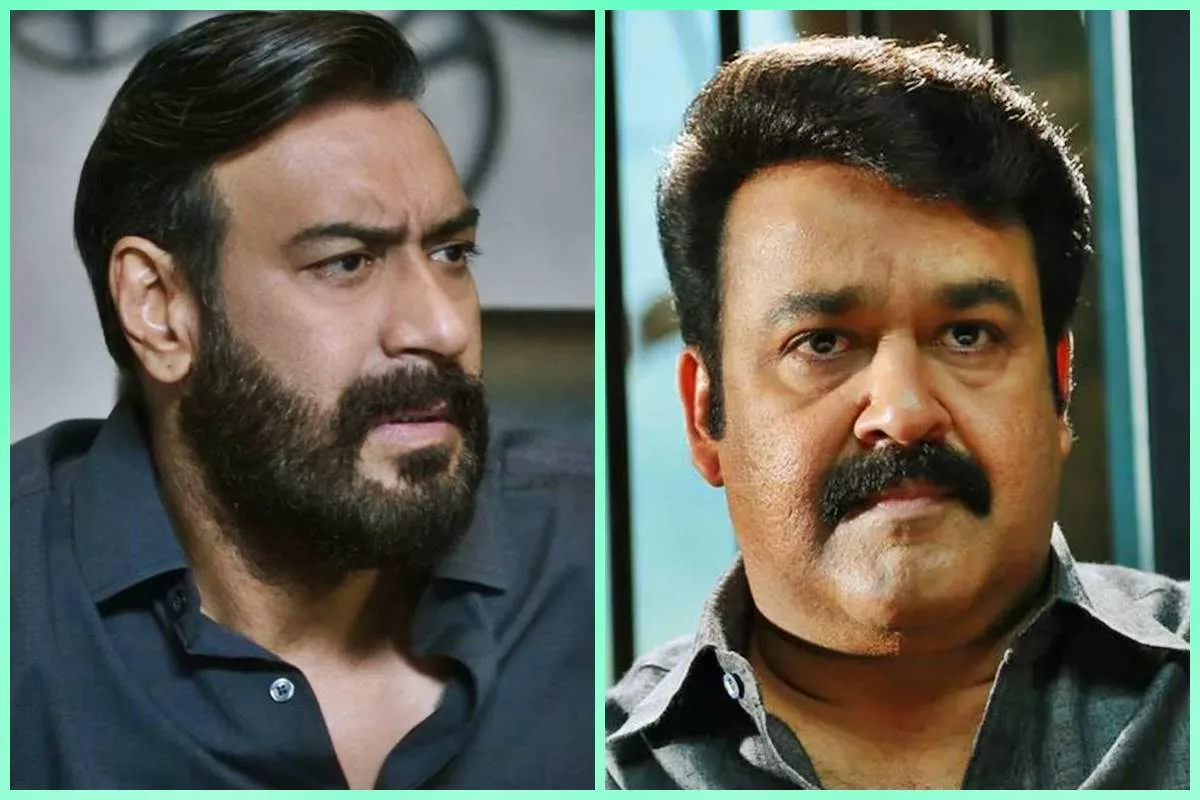 Is ‘Drishyam 3’ set for a crossover between Ajay Devgn and Mohanlal? The latter reacts