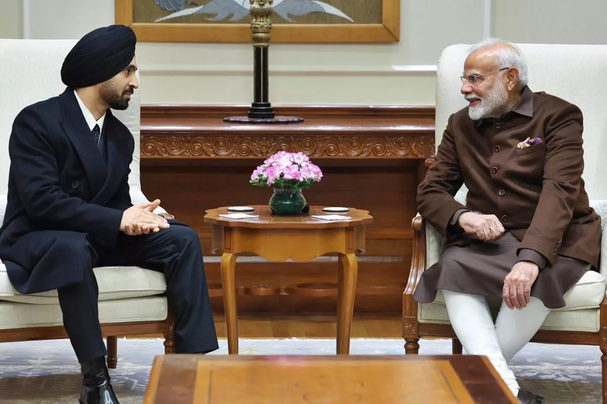 What did PM Modi and Diljit Dosanjh discuss in their meeting? WATCH