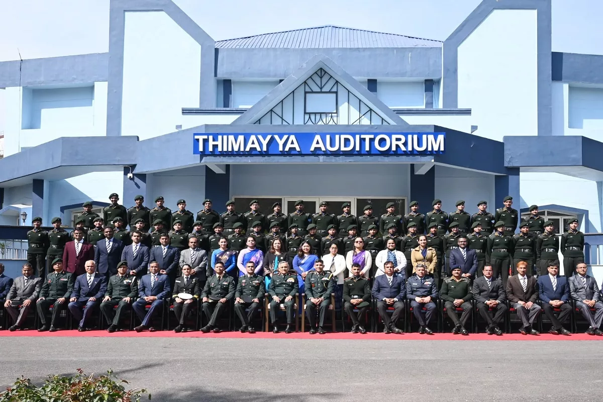 Gen Anil Chauhan at RIMC, calls on cadets to adapt to evolving warfare trends