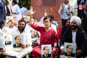 Delhi Assembly Speaker suspends 12 AAP MLAs, including LoP Atishi, Gopal Rai