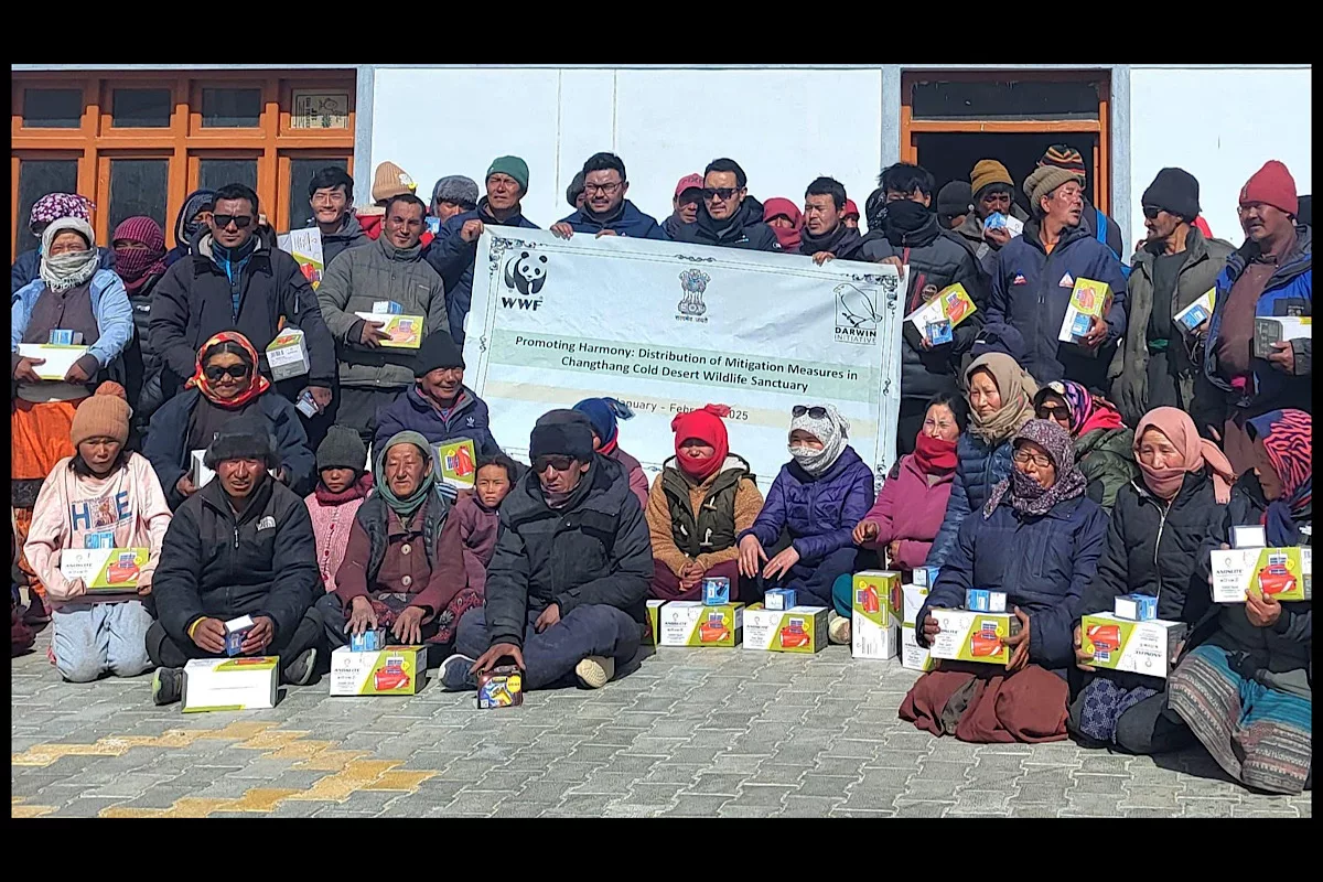 WWF distributes tools to herders to protect livestock from predators in Ladakh