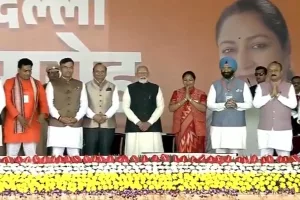 Rekha Gupta takes oath as Chief Minister of Delhi